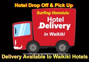 Beach rental delivery to Waikiki Hotels